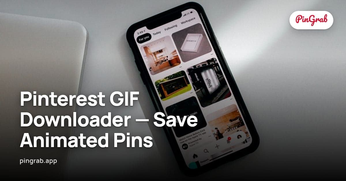 Pinterest GIF Downloader — Save Animated Pins