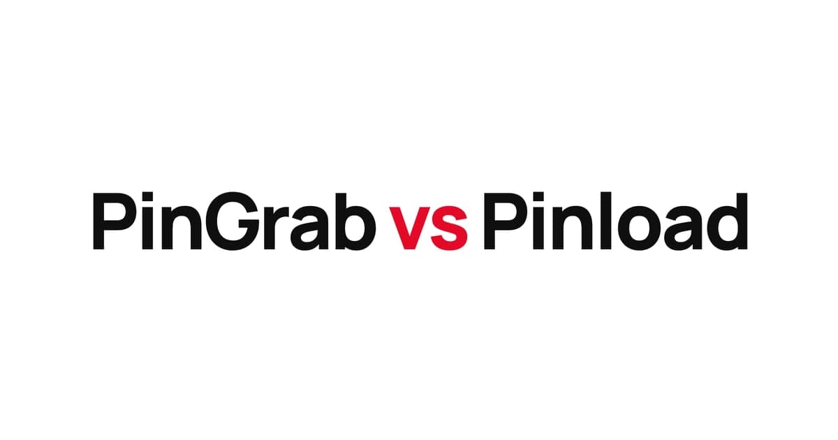 PinGrab vs Pinload — Pinterest downloader comparison